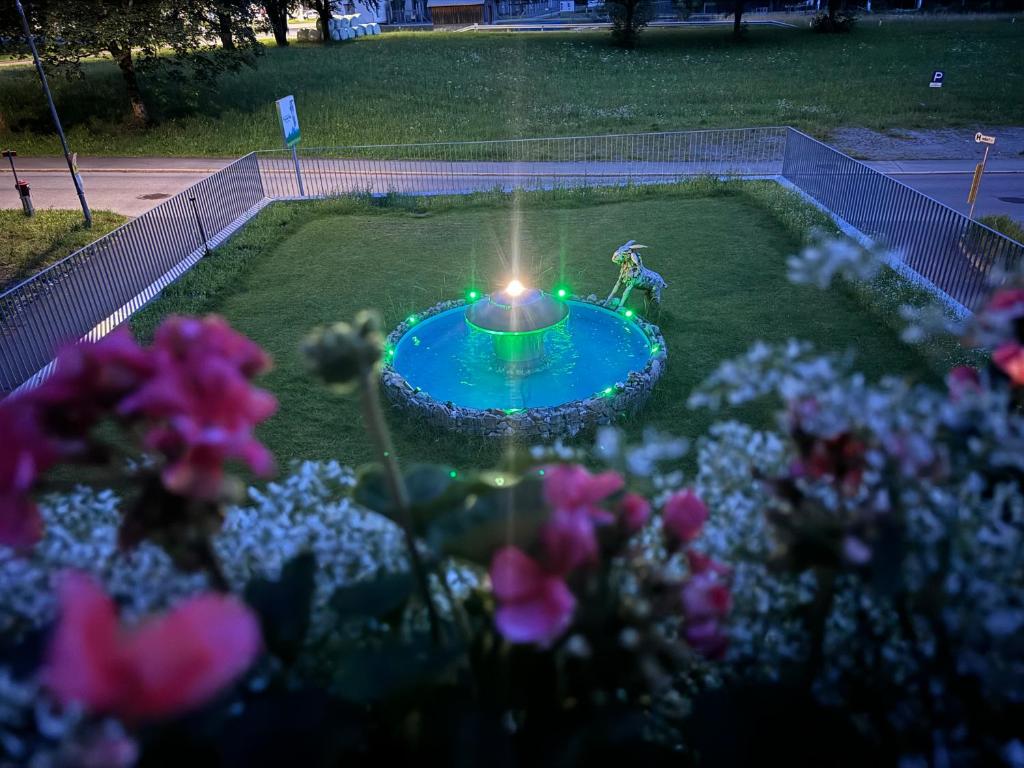 Zahrada ubytování Haus am Rain
