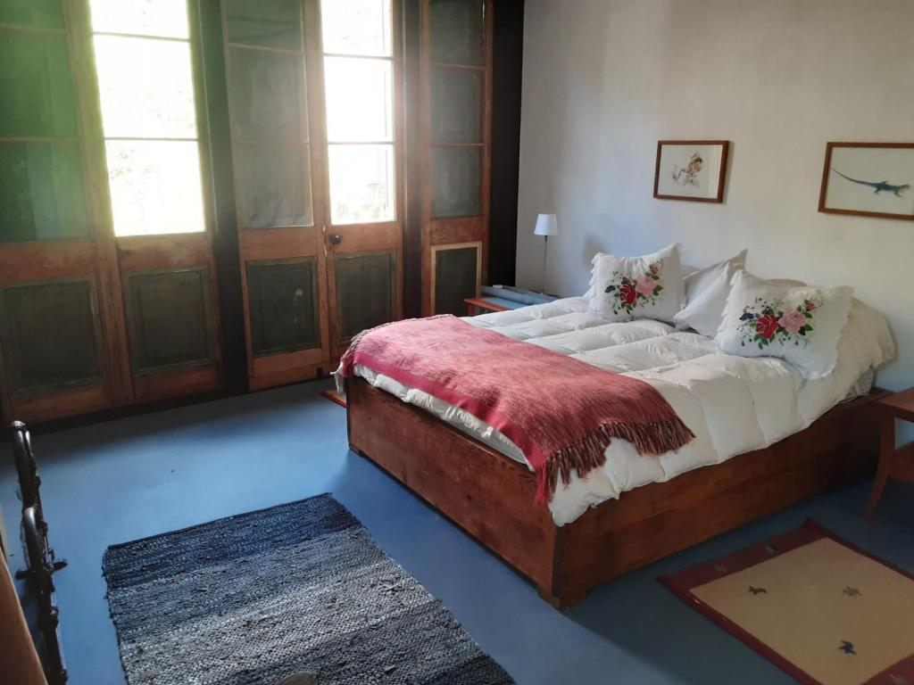 Postel nebo postele na pokoji v ubytování Casa Gabriela, Monte Grande ,Valle de Elqui