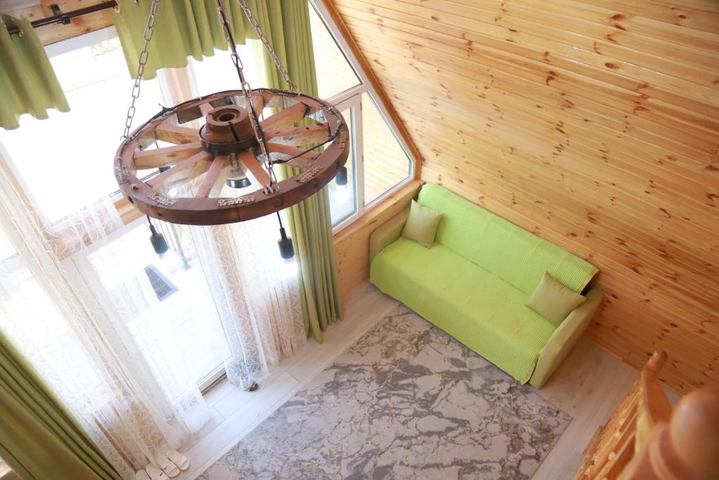 Posezení v ubytování Guest house SHAM