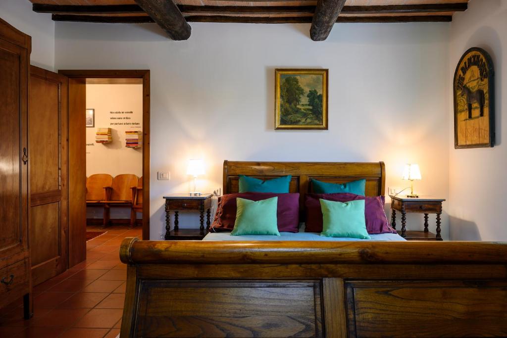 Posezení v ubytování B&B Il Bed and Bookfast