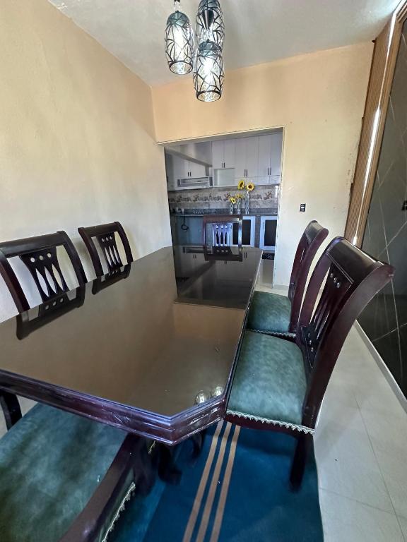 Kuchyň nebo kuchyňský kout v ubytování PL Residencia