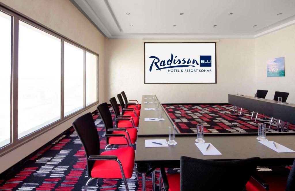 Konferenční prostory v ubytování Radisson Blu Hotel & Resort, Sohar