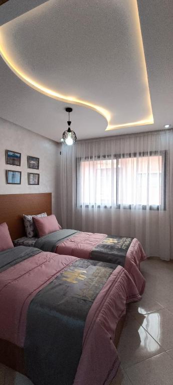 Postel nebo postele na pokoji v ubytování La Maison Attawba