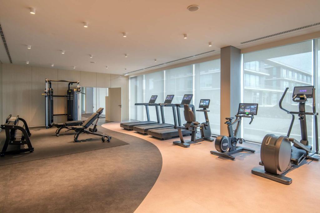 Fitness centrum a/nebo fitness zařízení v ubytování Doubletree By Hilton Lagoa Azores