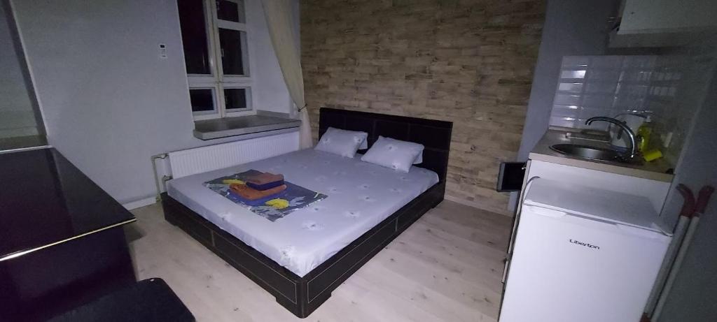 Postel nebo postele na pokoji v ubytování Apart 26