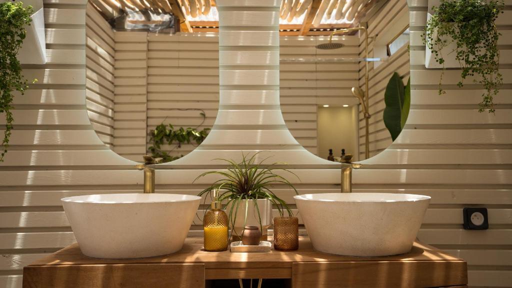 Koupelna v ubytování Mini Villa ATIKA Luxe Tropical pour Deux