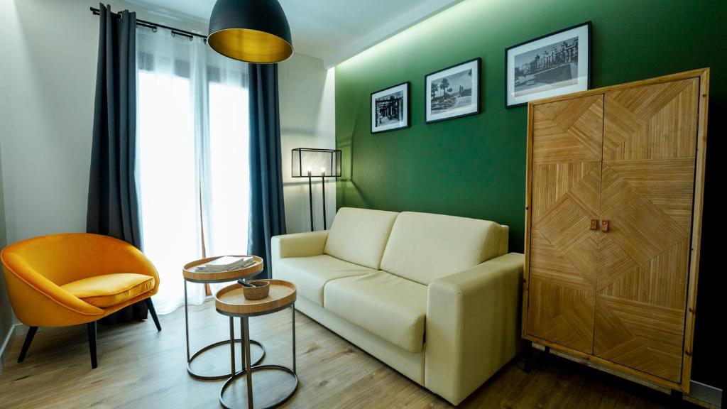 Posezení v ubytování Aparthotel Luz de Gades - Suites Spa Gym - Adults Only