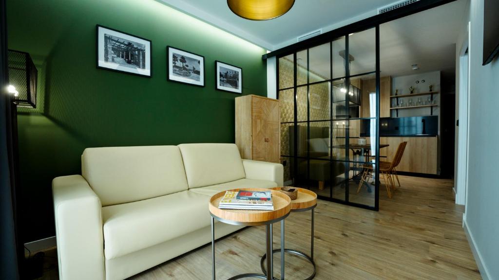Posezení v ubytování Aparthotel Luz de Gades - Suites Spa Gym - Adults Only