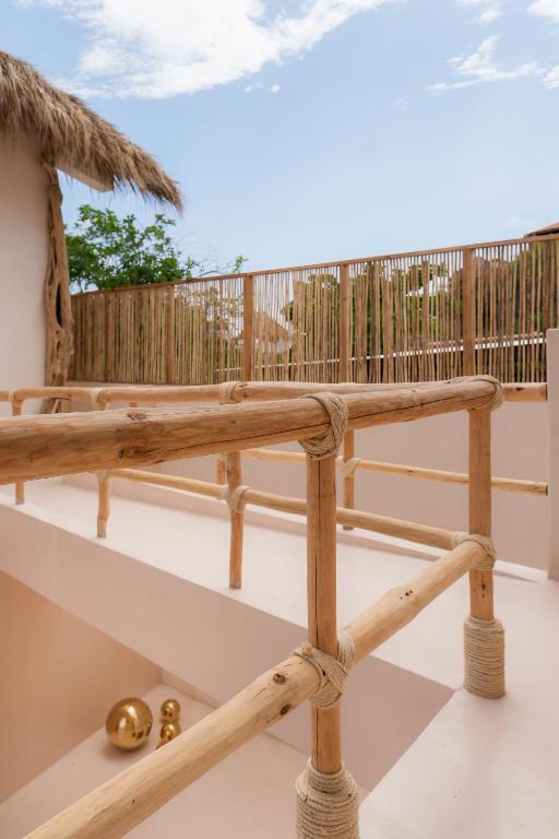 Balkón nebo terasa v ubytování Hostal Xeno