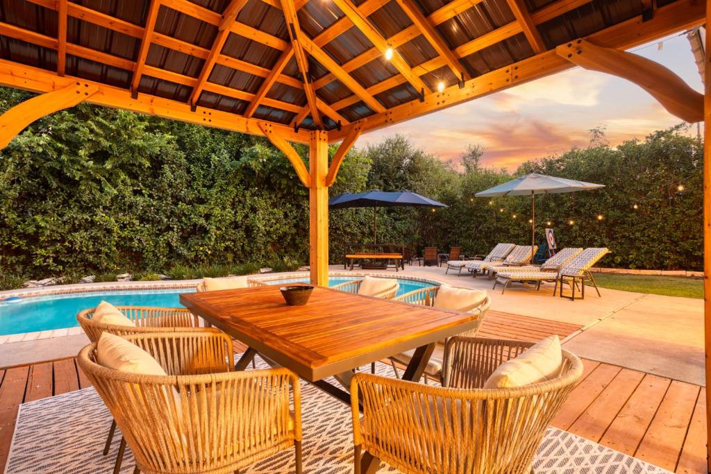Timeless-Texas-Inn - Heated Pool Oasis & Lux Vibe - Casa Con Quattro Camere Da Letto