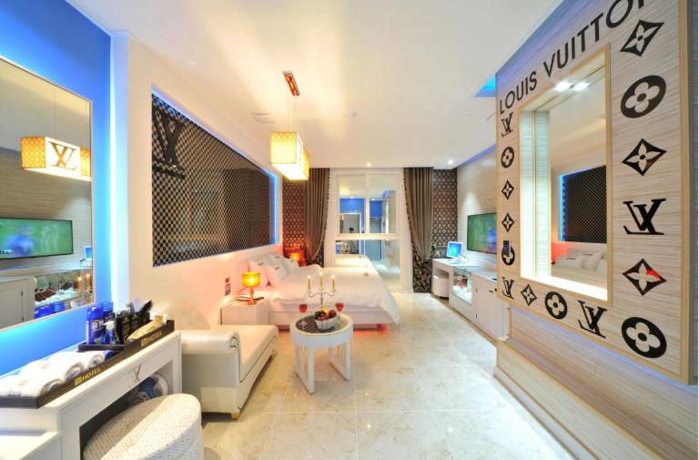 Posezení v ubytování Mokpo Myeongpum Hotel