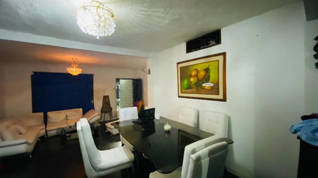 Posezení v ubytování La Magdalena Hostel