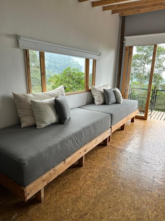 Posezení v ubytování Hotel La Palma y El Tucán - Café y Naturaleza