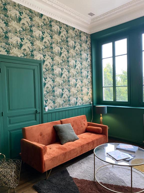 Posezení v ubytování Casa Miasto - Chambres d'hôtes & Spa