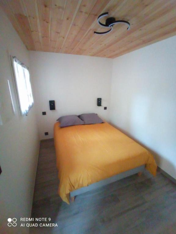Postel nebo postele na pokoji v ubytování Entre 2 eaux