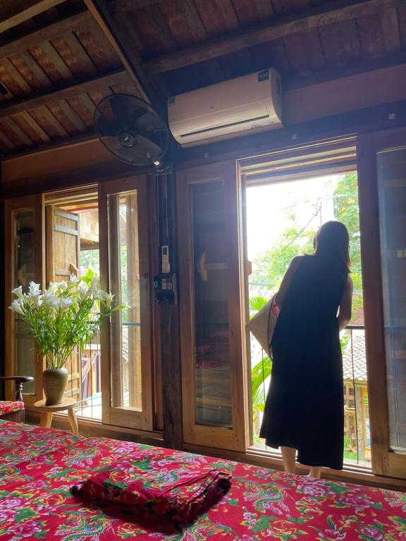 Đoài homestay Đường Lâm - Economy Quadruple Room With Shared Bathroom