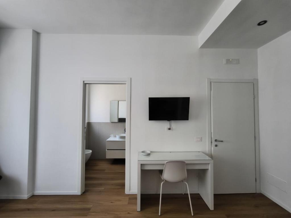 TV a/nebo společenská místnost v ubytování Faber Home