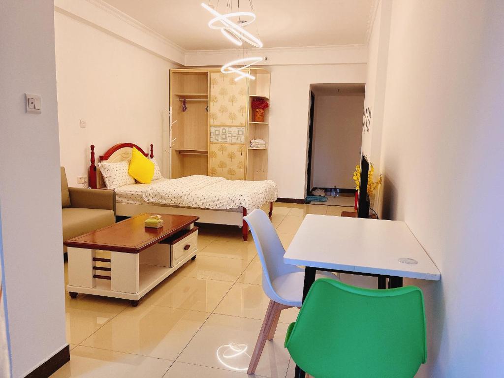 Posezení v ubytování Lan House Youth Apartment
