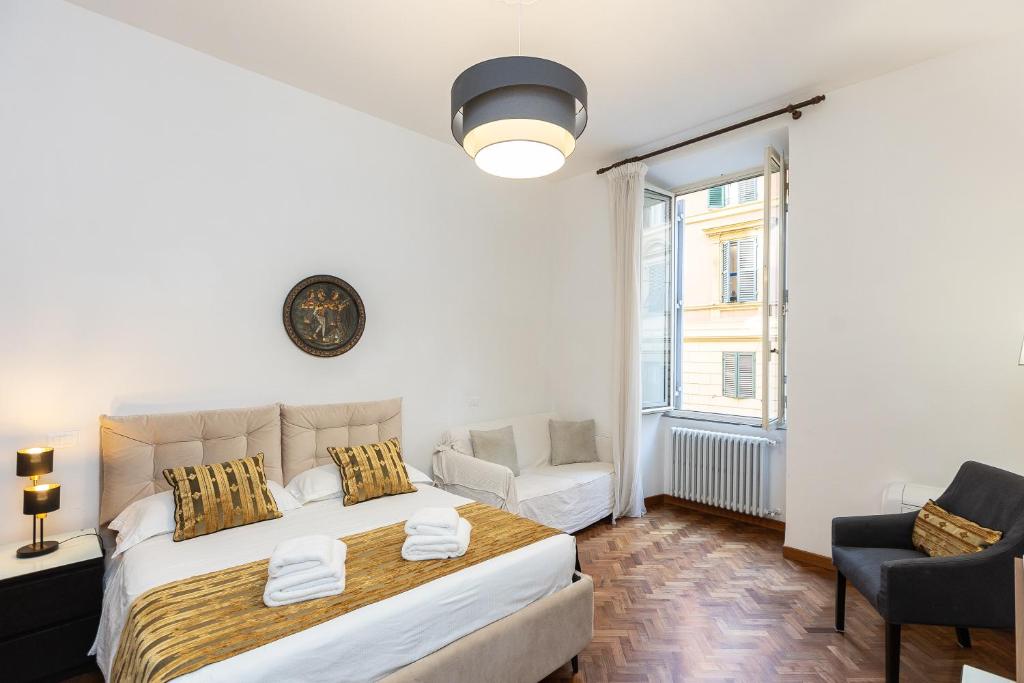 A bed or beds in a room at TIME