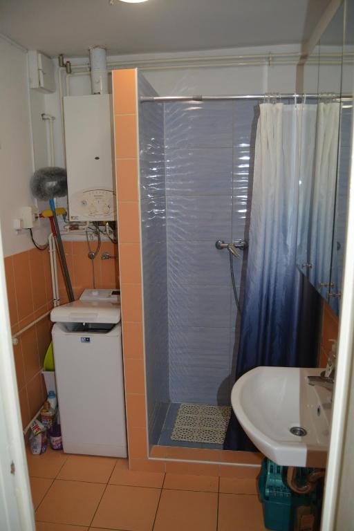 Kúpeľňa v ubytovaní Part Közeli Vendégház Zamárdi