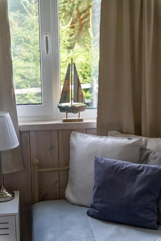 Posezení v ubytování Forrest Guest House Ameli