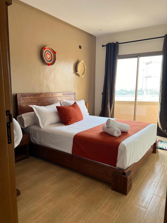 Postel nebo postele na pokoji v ubytování Maison de paon - surfstay - relaxstay