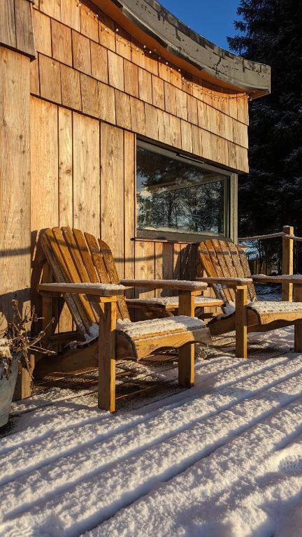 Fotografie z fotogalerie ubytování Otter Burn Cabin v destinaci Oban