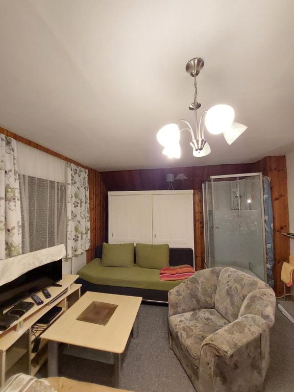 Posezení v ubytování Privatzimmer