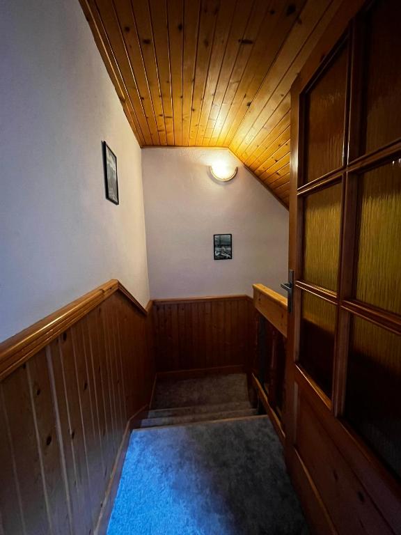 Postel nebo postele na pokoji v ubytování Chalupa pri potoku