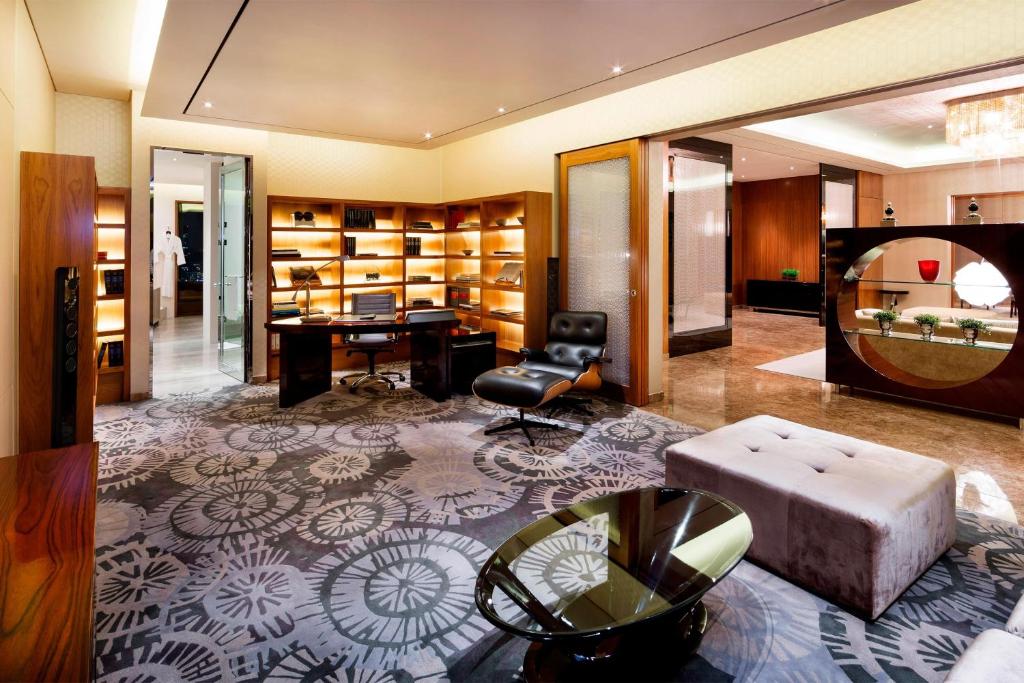 Posezení v ubytování Sheraton Grand Incheon Hotel