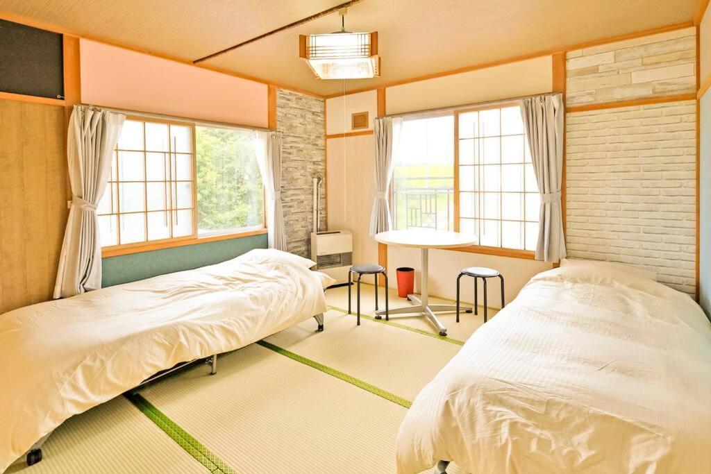 Cottage Abashiriにあるベッド
