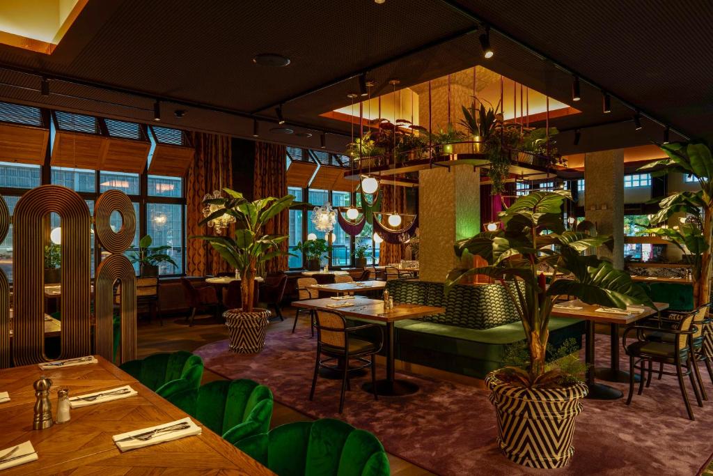 Restaurace v ubytování The Home Hotel Zürich - a member of DESIGN HOTELS