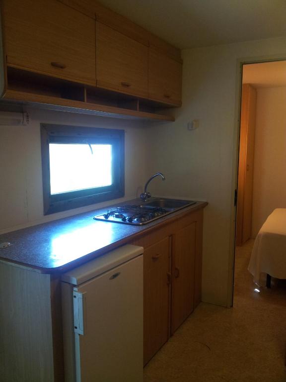 Kuchyň nebo kuchyňský kout v ubytování Holiday Center Valdor