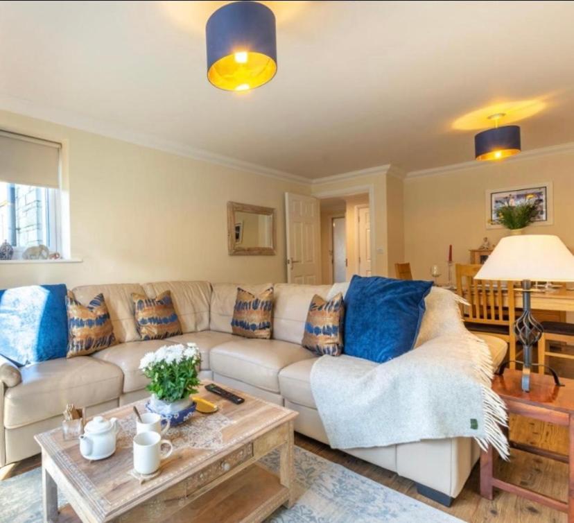 Posezení v ubytování Ingledale Apartment, Ingleton, Yorkshire Dales National Park, Famous Three Peaks, Near The Lake District, Pets Are Welcome