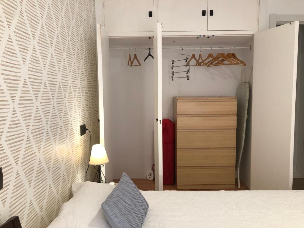 Postel nebo postele na pokoji v ubytování San Patricio 7