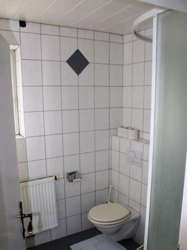 Koupelna v ubytování B&B Wolfsberg