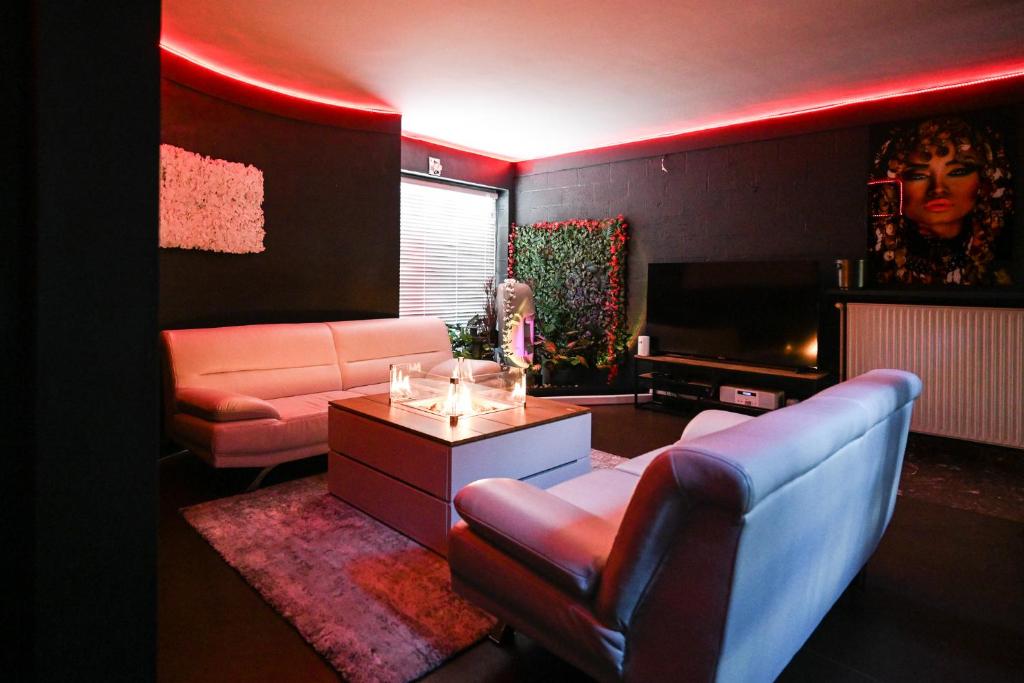 Posezení v ubytování Studio waterloo