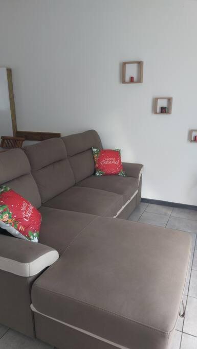 Posezení v ubytování L'escale sauvage