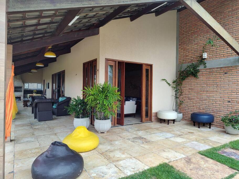 Posezení v ubytování Casa de Praia Luis Correia