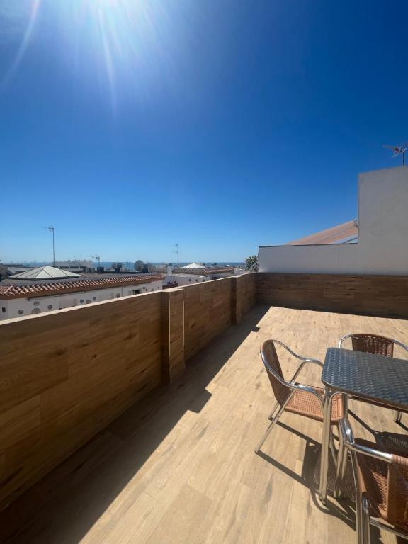 Balkon lub taras w obiekcie Hotel La Parrita