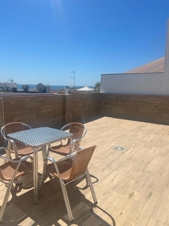 Balkon lub taras w obiekcie Hotel La Parrita