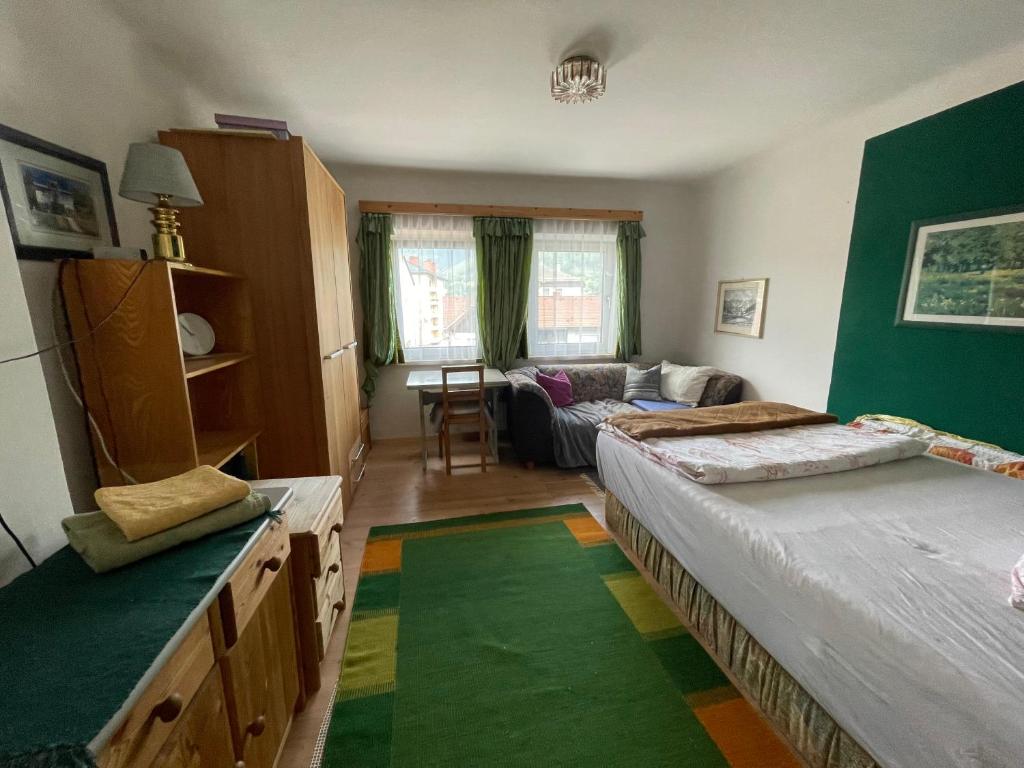 Postel nebo postele na pokoji v ubytování Privatzimmer