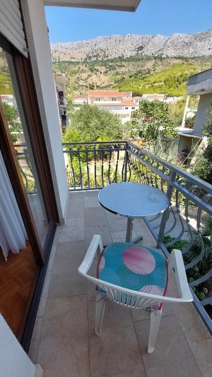 Balkón nebo terasa v ubytování Apartments and Rooms Mamić