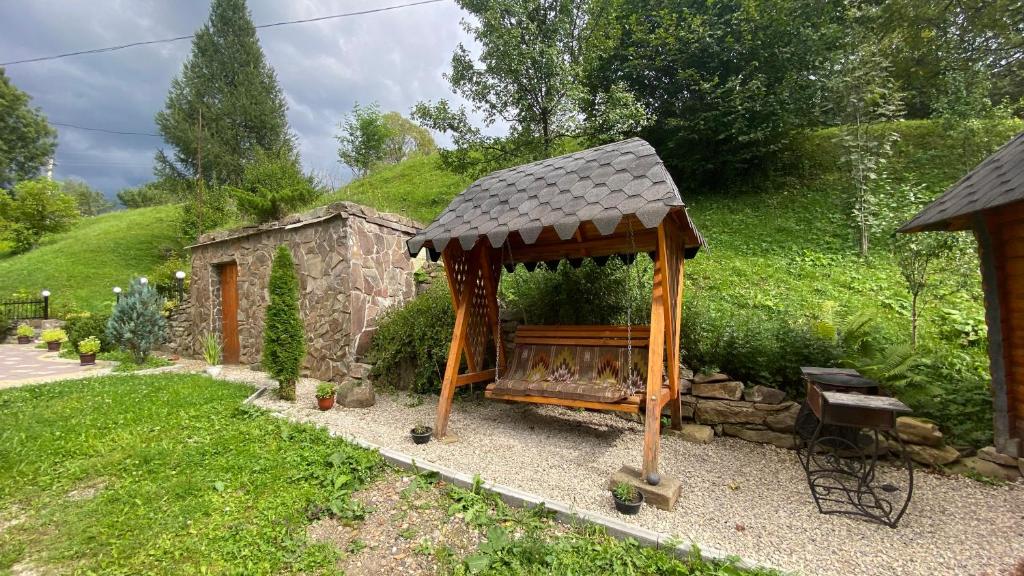 Zahrada ubytování Edelweiss