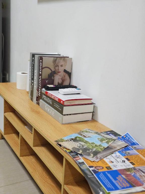 ホテルにある図書室