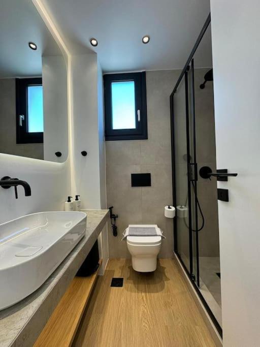 Koupelna v ubytování BlueMotion - PortSuite 5B