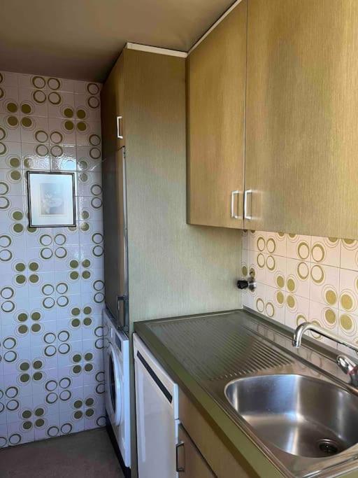 Kuchyň nebo kuchyňský kout v ubytování Sunny apartment in Lugano
