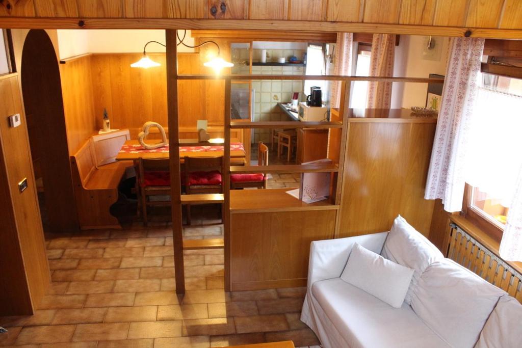 Kuchyň nebo kuchyňský kout v ubytování Cesa DOLOMITI