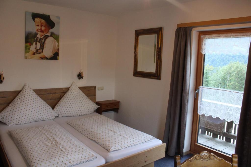 Pfeiffer Alm am Sonnenhang mit Blick auf die Zugspitze - 13