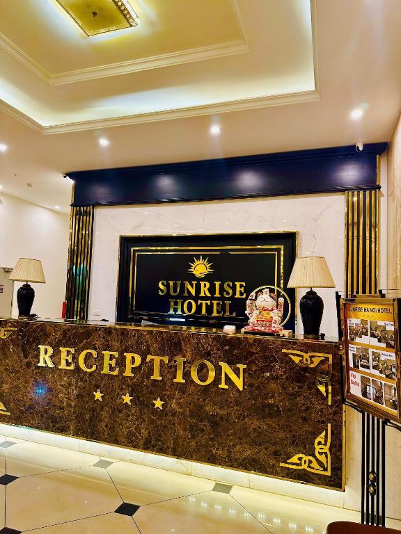 Vstupní hala nebo recepce v ubytování Sunrise Hanoi Hotel
